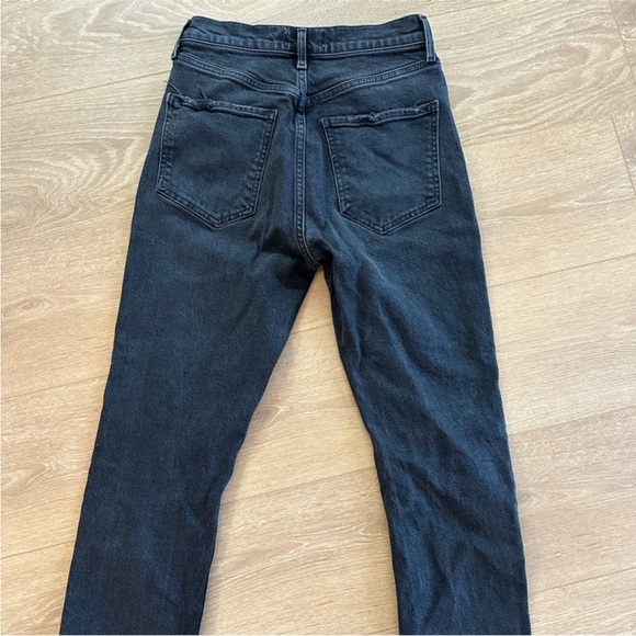 Agolde Riley Crop Jeans in Panoramic wash. Sz 26 - Picture 3 of 3